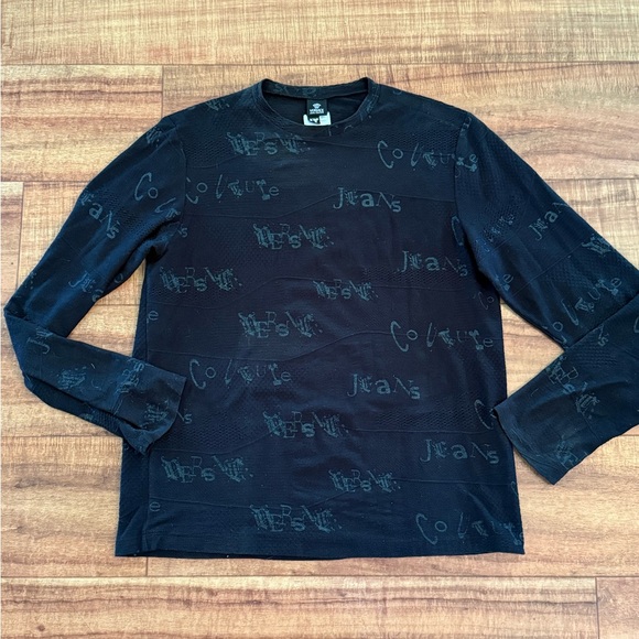 Versace Long Sleeve Graphic Shirt